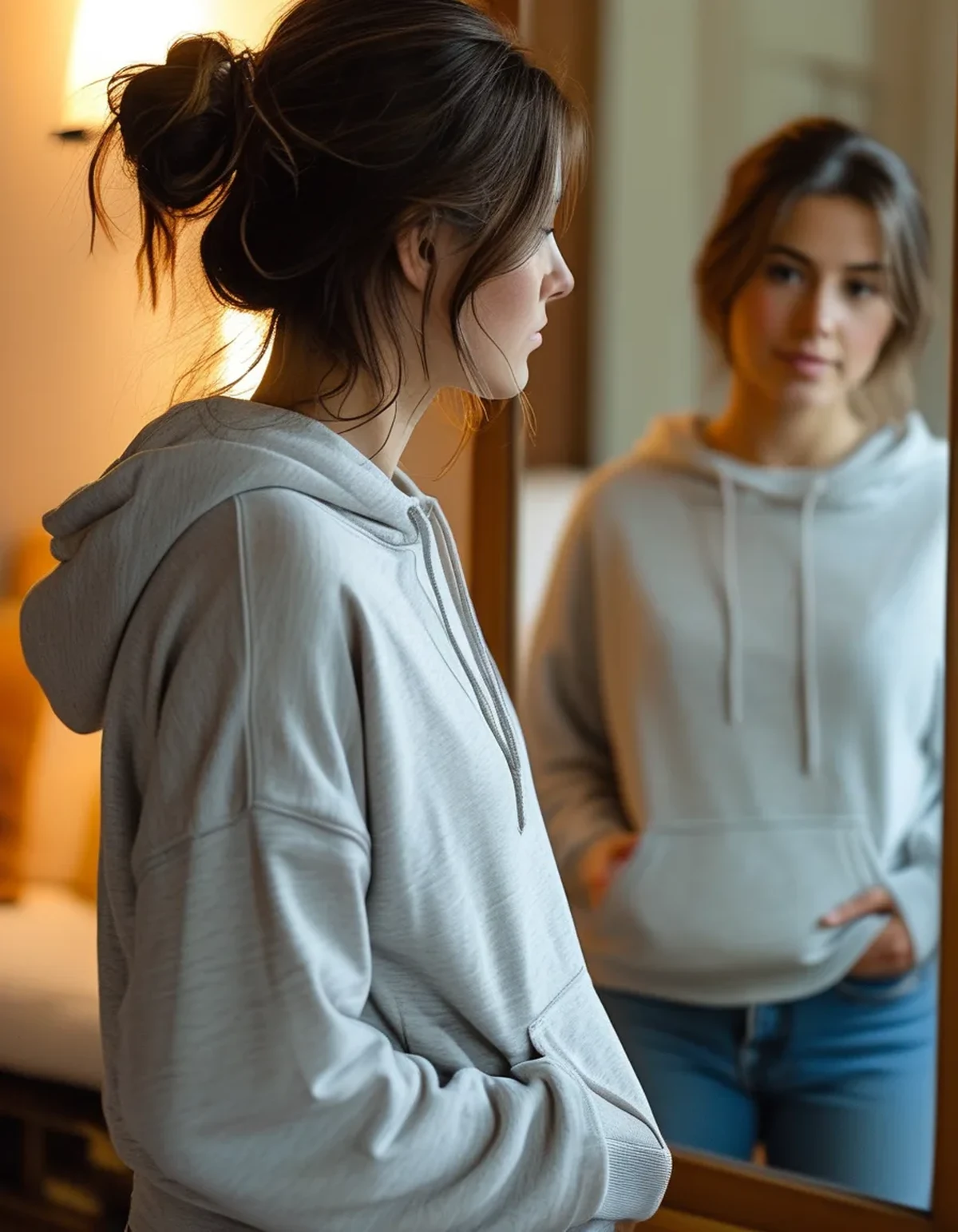 Why Every Hoodie Hem Lands at the Worst Possible Point on a Petite Frame