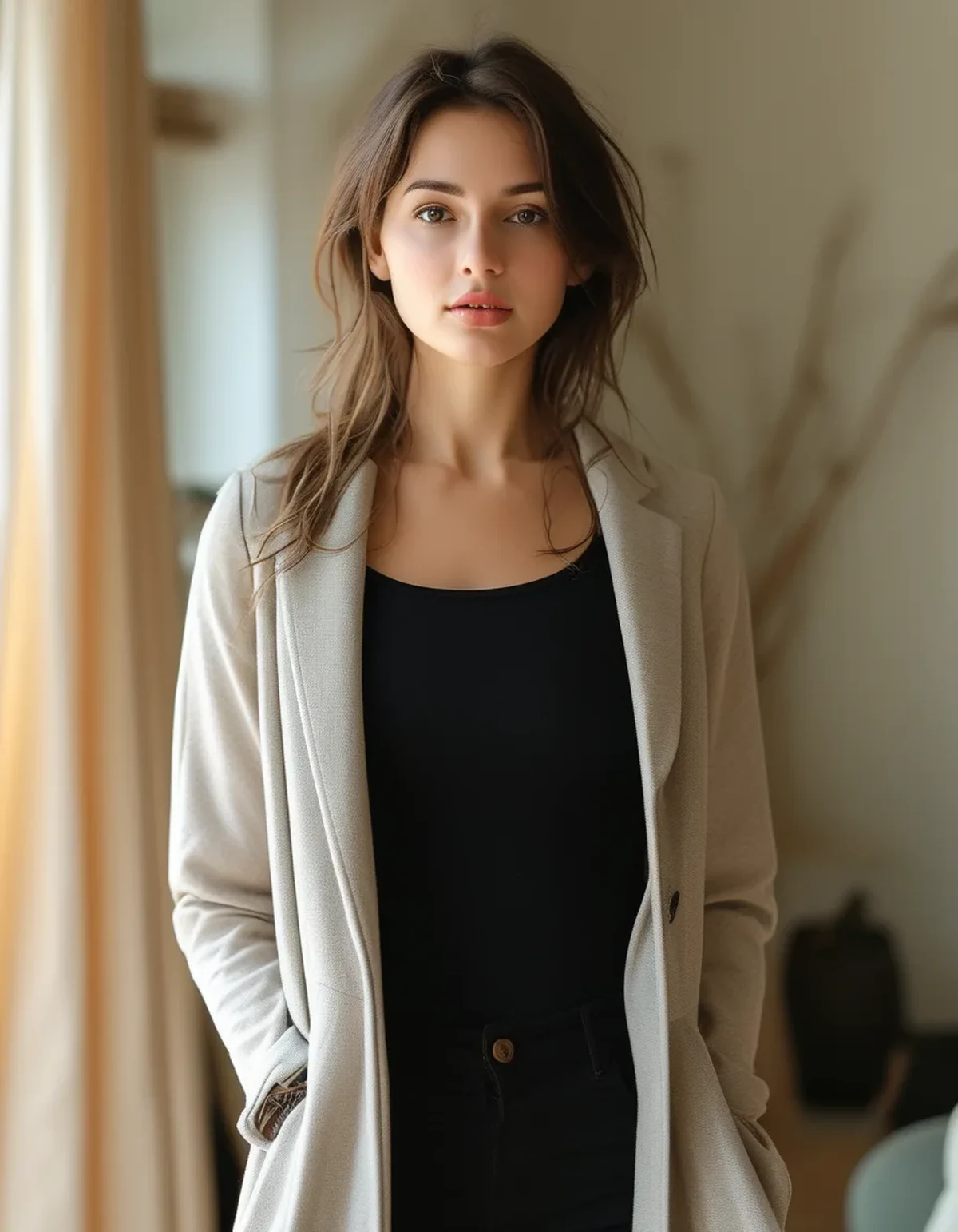 Why Petite Jacket Sleeves Bunch at the Wrist Over a Long Sleeve Top